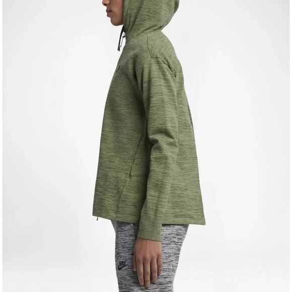 Nike Tech Knit Women’s Full Zip Hoodie Size Medium L835641-387 - Picture 7 of 12